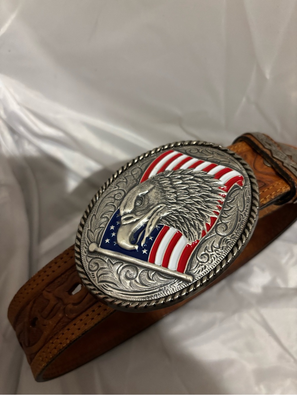 Vintage Silver creek collection belt